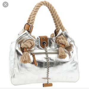 Juicy Couture sunset Beach bag with nautical ropes